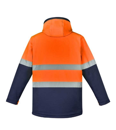 Picture of Syzmik, Unisex Hi Vis Antarctic Softshell Taped Jacket